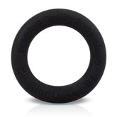 RingO XL Liquid Silicone Cock Ring in Black by Screaming O COCK RINGS